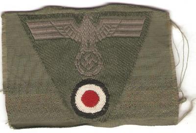 WWII German M43 Cap Eagle