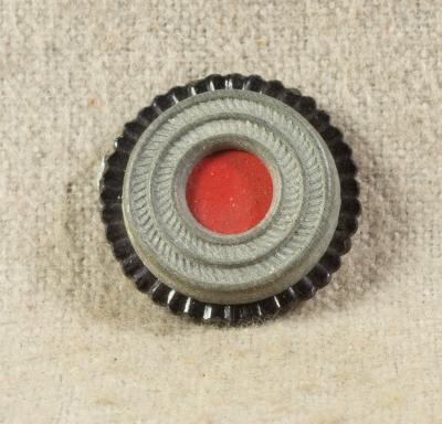 WWII German Army NCO Visor Cap Cockade Center