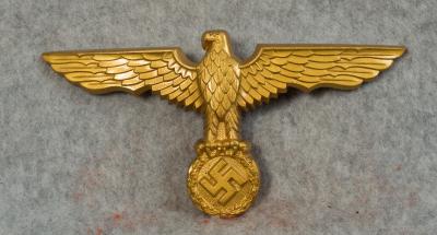 WWII Kriegsmarine Pith Helmet Insignia