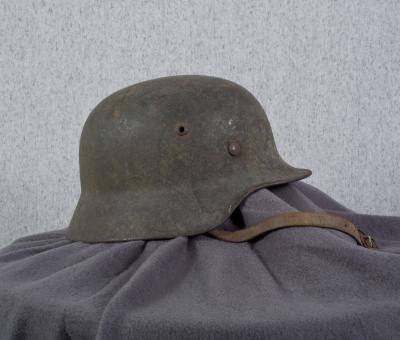 WWII German Heer Single Decal M35 Helmet