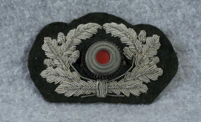 WWII Army Bullion Visor Cap Cockade