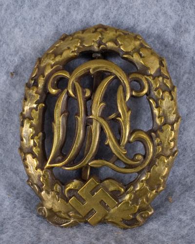 WWII DRL Bronze Sports Badge