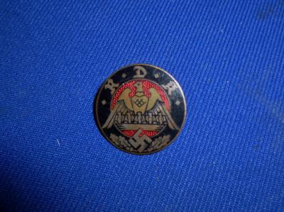 Nazi German RDK Member Badge