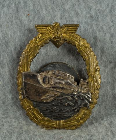 Kriegsmarine E-boat Badge Schwerin