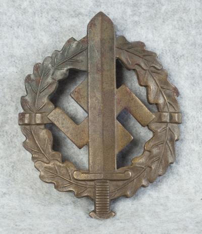 German SA Sports Badge Bronze Numbered