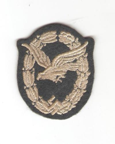 Luftwaffe Flight Engineer Air Gunner Badge