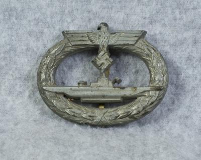 WWII Kreigsmarine Submarine Crew U-boat Badge