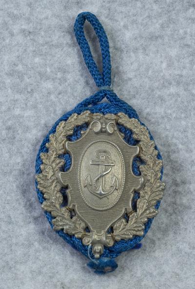 WWII Kriegsmarine Torpedo Marksmanship Lanyard