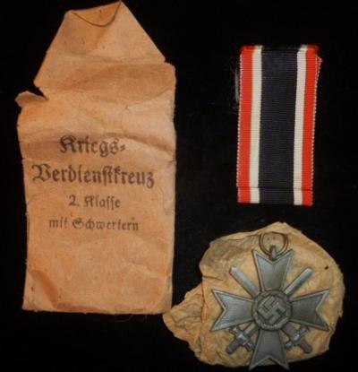 KVK War Merit Cross 2nd Class in Packet