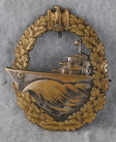 Kriegsmarine Destroyer Badge Schwerin