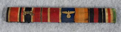 WWII German 8 Place Ribbon Bar