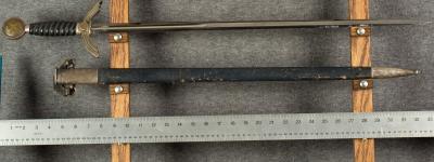 Early Luftwaffe Officer Dress Sword Weyersberg