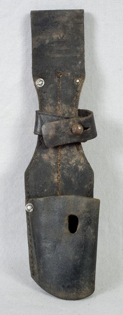 WWII German Leather K98 Bayonet Frog