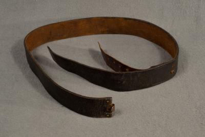 WWII German Political Leather Equipment Belt