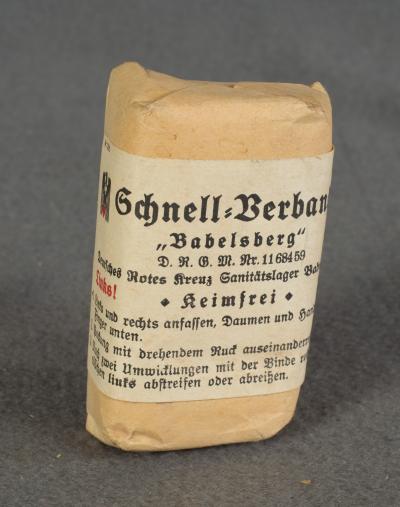 WWII German Red Cross Field Dressing Bandage