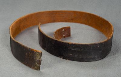 WWII German Army Leather Equipment Belt