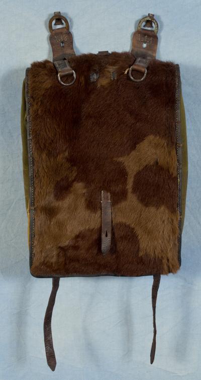 WWII German Pony Fur Backpack Tornister