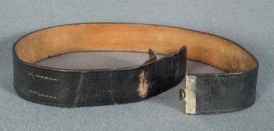 WWII German Political Leather Equipment Belt