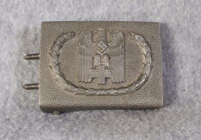 WWII German DRK Red Cross Enlisted Belt Buckle