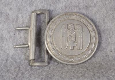 German DRK Red Cross Officers Belt Buckle