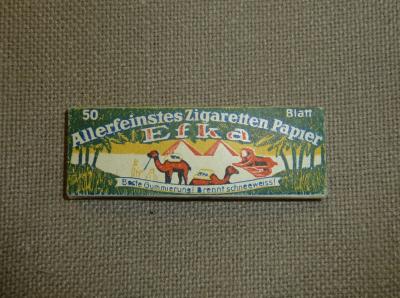 WWI German Efka Cigarette Papers