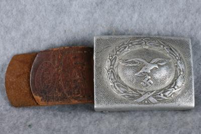 Luftwaffe Belt Buckle Unit Marked RS&S