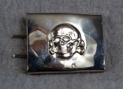 German SS Death's Head Belt Buckle Reproduction