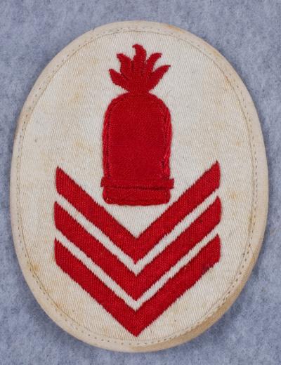 Kriegsmarine Heavy Artillery Gun Sleeve Rate
