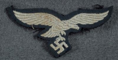 WWII Patch German Luftwaffe Breast Eagle