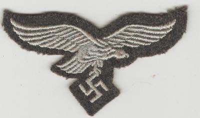 WWII Patch German Luftwaffe Breast Eagle