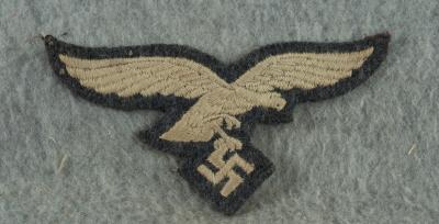 WWII Patch German Luftwaffe Breast Eagle