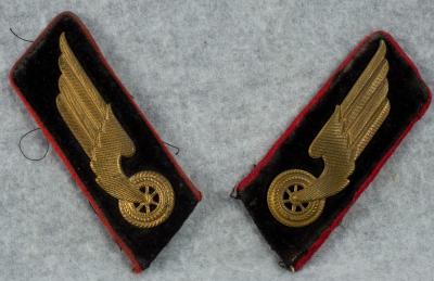 Reichsbahn Collar Tab Set