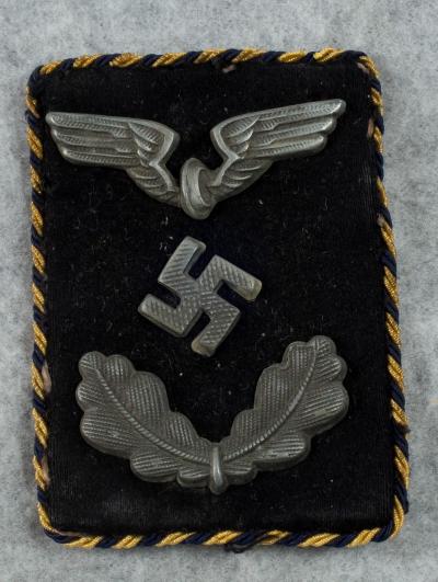 German Railway Reichsbahn Official's Collar Tab