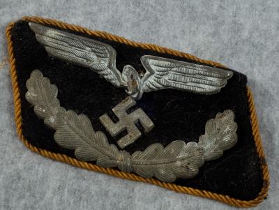 German Reichsbahn Officials Collar Tab