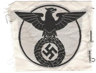 WWII era German NSDAP Sports Shirt Emblem