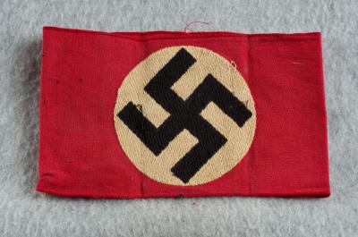 WWII German Political Armband Bevo