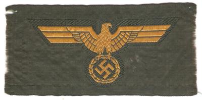 WWII German Coastal Artillery Breast Eagle