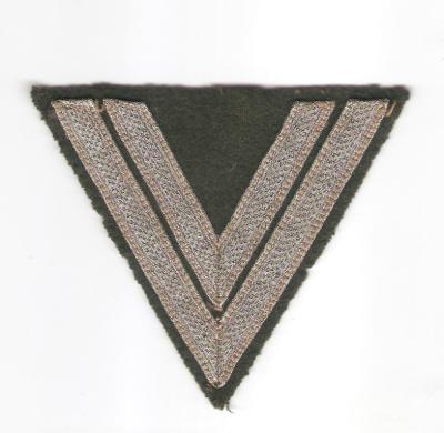 WWII German Obergefreiter Rank Insignia