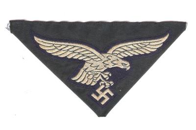 WWII German Luftwaffe Bevo Breast Eagle