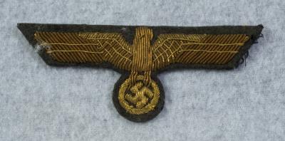 WWII German General Heer Army Bullion Breast Eagle