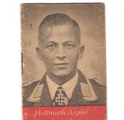 WHW Knights Cross Hellmuth Arpke Donation Booklet