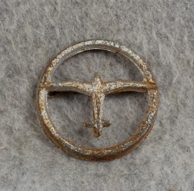 WWII German DLV NSFK Donation Tinnie Badge 