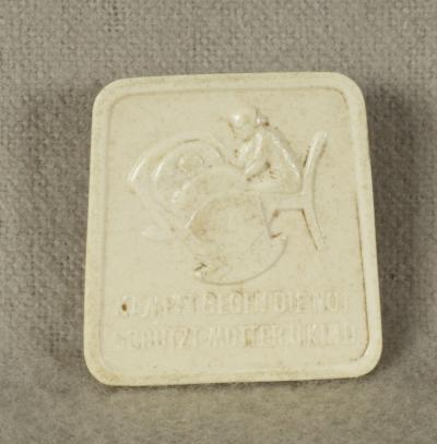 WWII German WHW Protect Mother and Child Pin