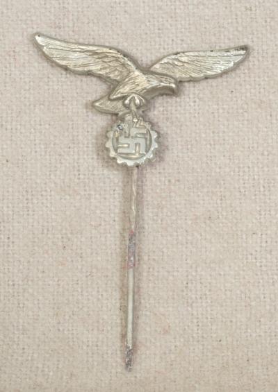 Luftwaffe Flak Helpers Stick Pin Eagle