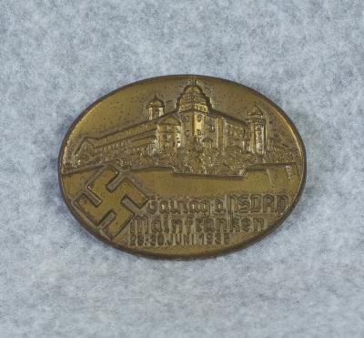 Gautag NSDAP Mainfranken 1935 Tinnie