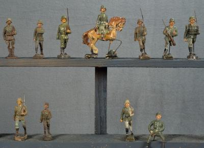 German Toy Soldiers Lot of 11