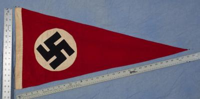 WWII German Political Pennant