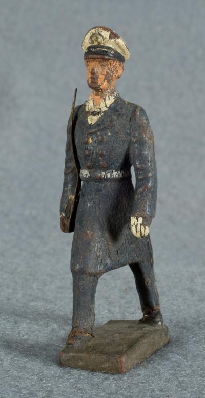 German Toy Marching Kreigsmarine Officer Soldier 