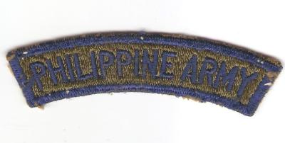 Philippine Army Arch Patch Tab