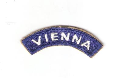 Austrian Forces Vienna Tab Patch